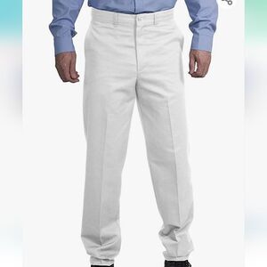   RED Kap Men's Stain Resistant, Flat Front Work Pants NWOT Size 34-32